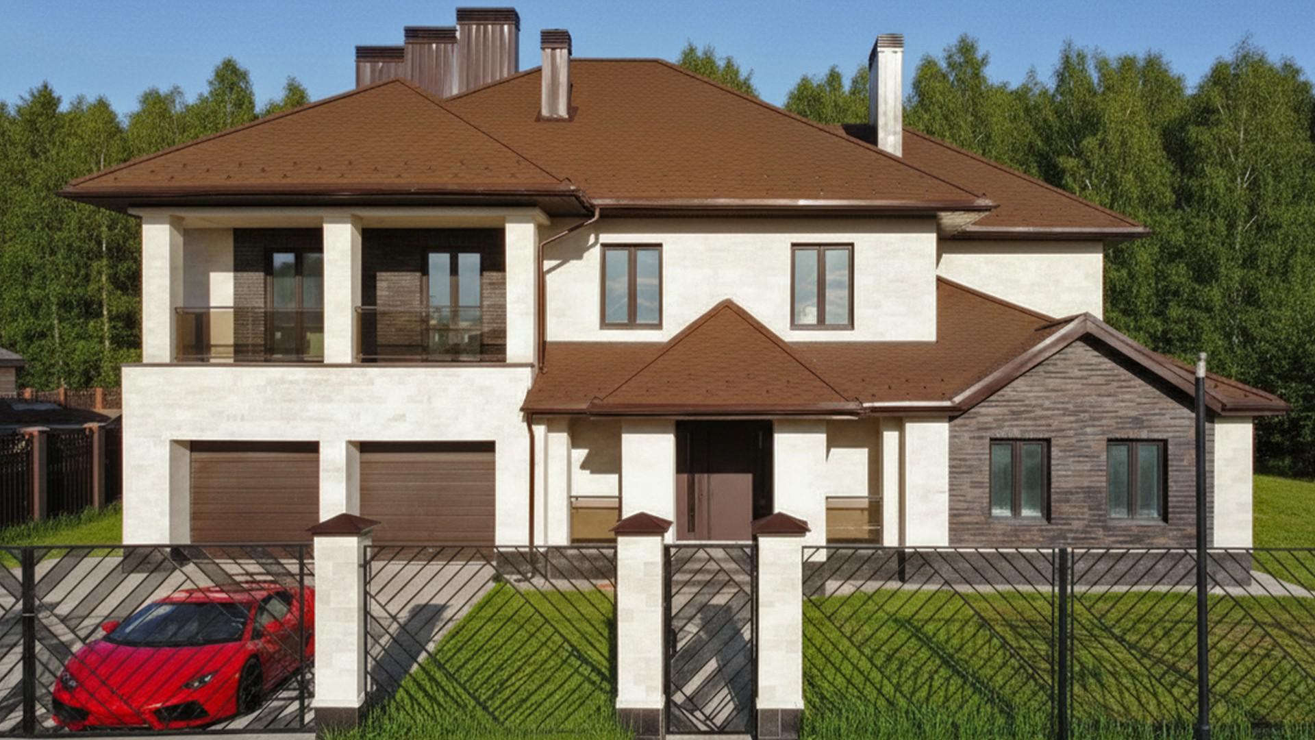 Дом 600м2 в КП Русская деревня