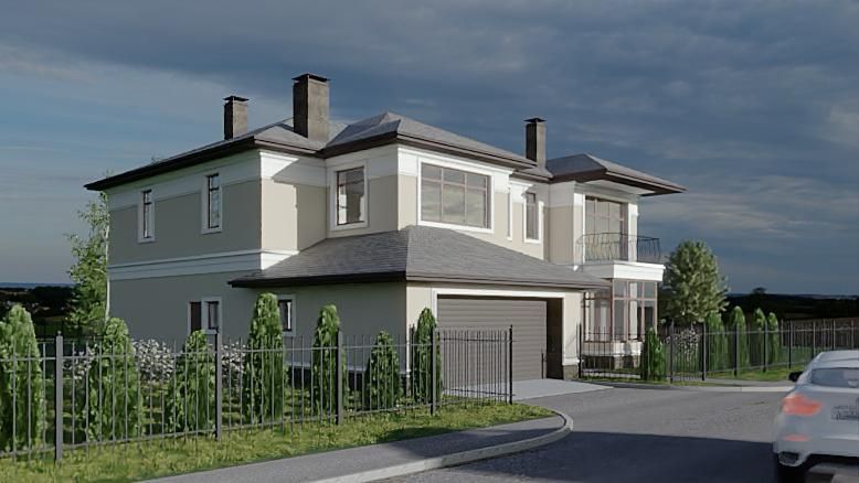 Дом 500 м2 в КП Лион
